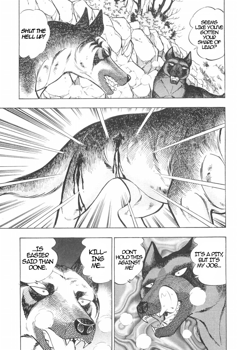Ginga Densetsu Weed Chapter 126 page 3 - Chapter 126: Same Breed Showdown