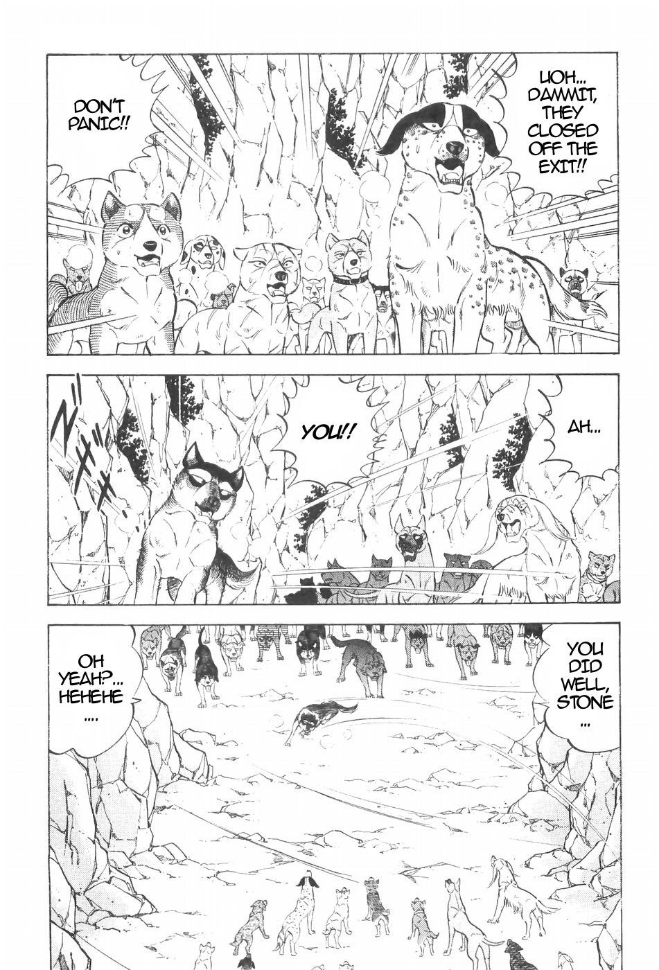 Ginga Densetsu Weed Chapter 128 page 21 - Chapter 128: Dirty Tactics