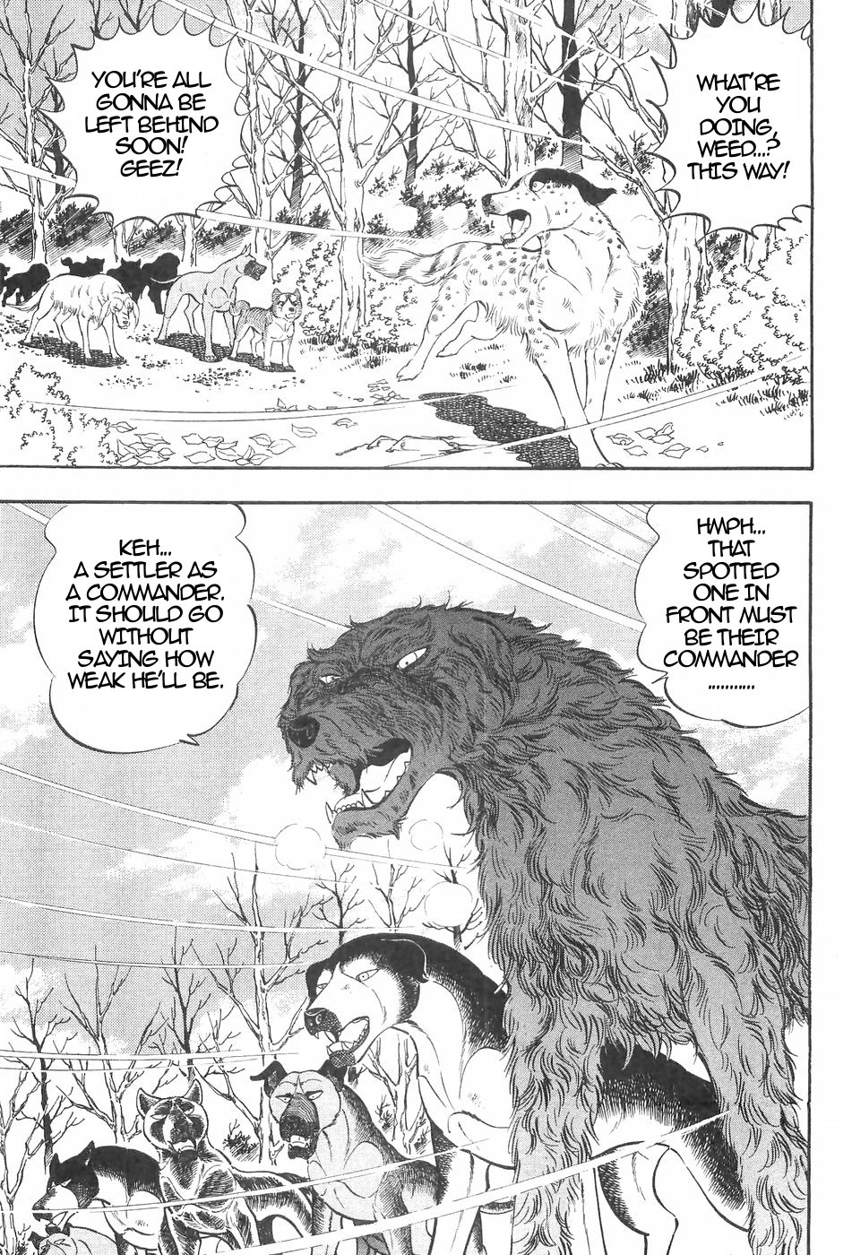 Ginga Densetsu Weed Chapter 128 page 7 - Chapter 128: Dirty Tactics