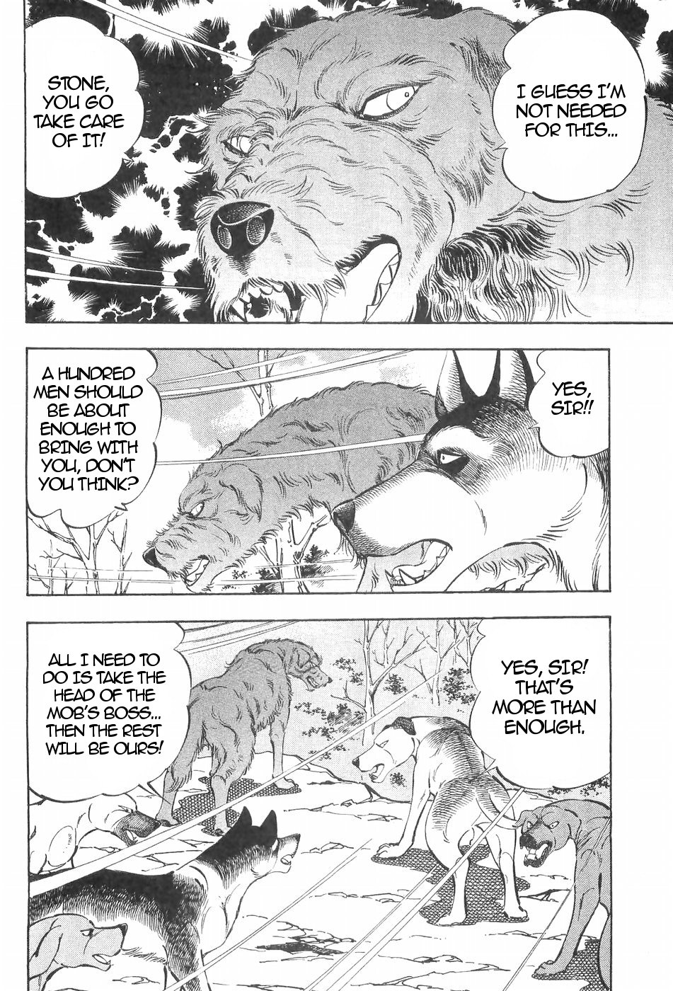 Ginga Densetsu Weed Chapter 128 page 8 - Chapter 128: Dirty Tactics