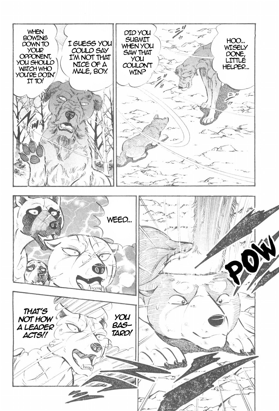 Ginga Densetsu Weed Chapter 129 page 13 - Chapter 129: Fury