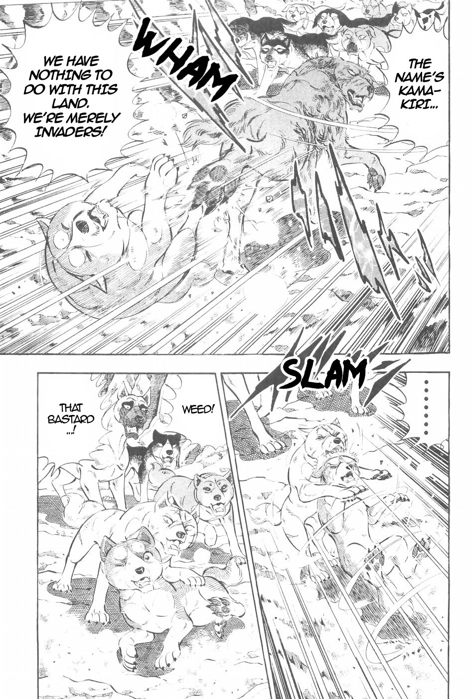Ginga Densetsu Weed Chapter 129 page 14 - Chapter 129: Fury
