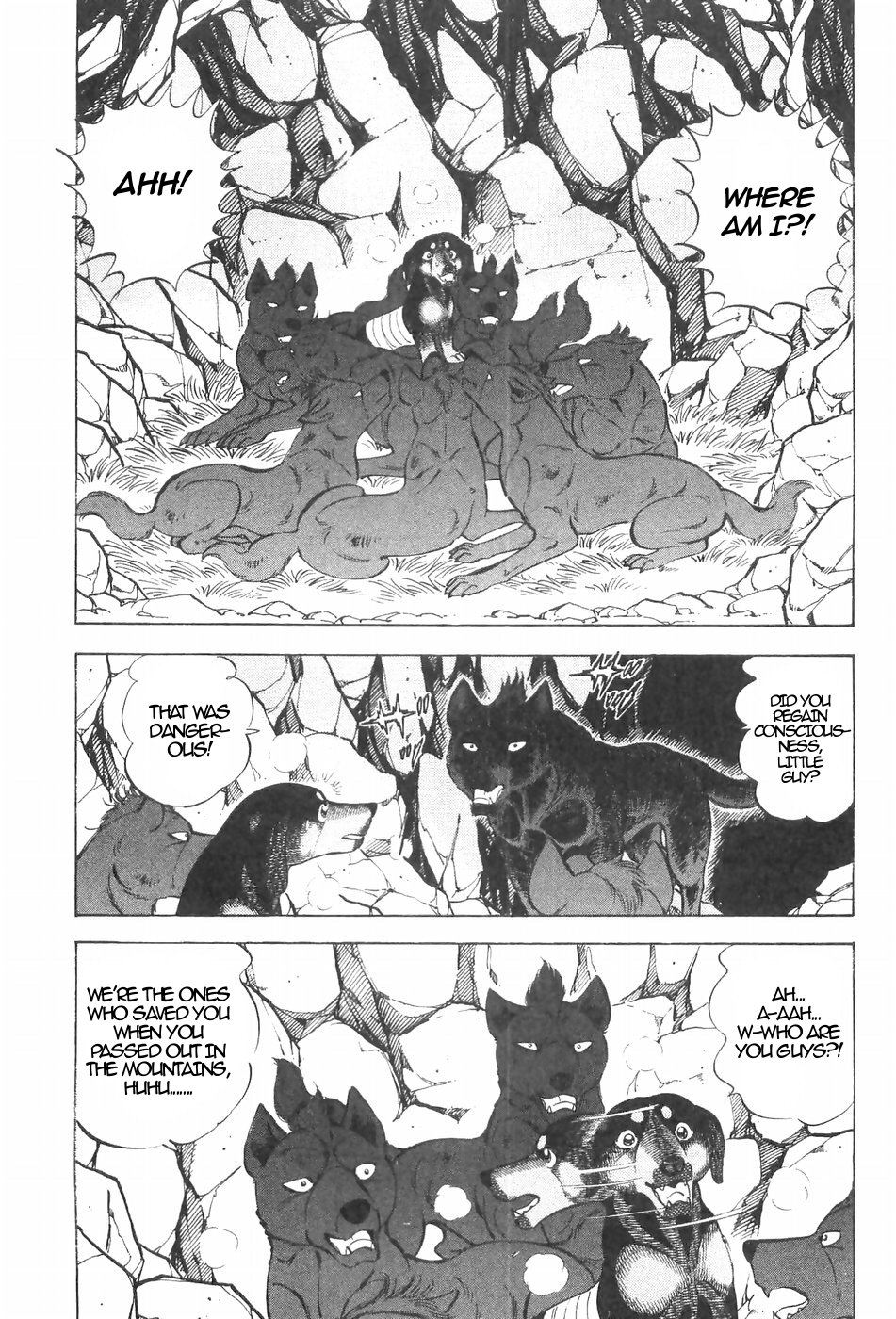 Ginga Densetsu Weed Chapter 129 page 3 - Chapter 129: Fury