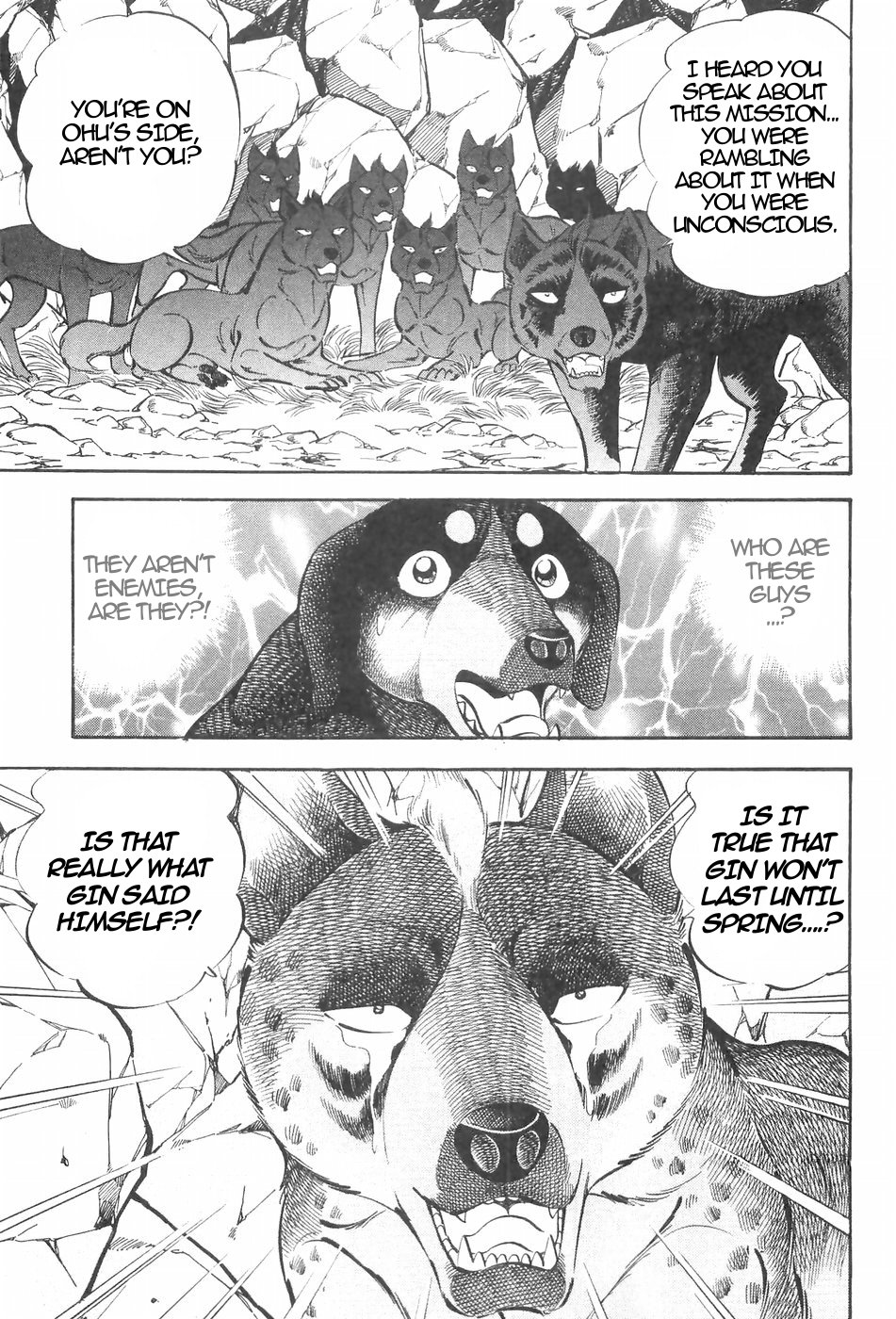 Ginga Densetsu Weed Chapter 129 page 5 - Chapter 129: Fury