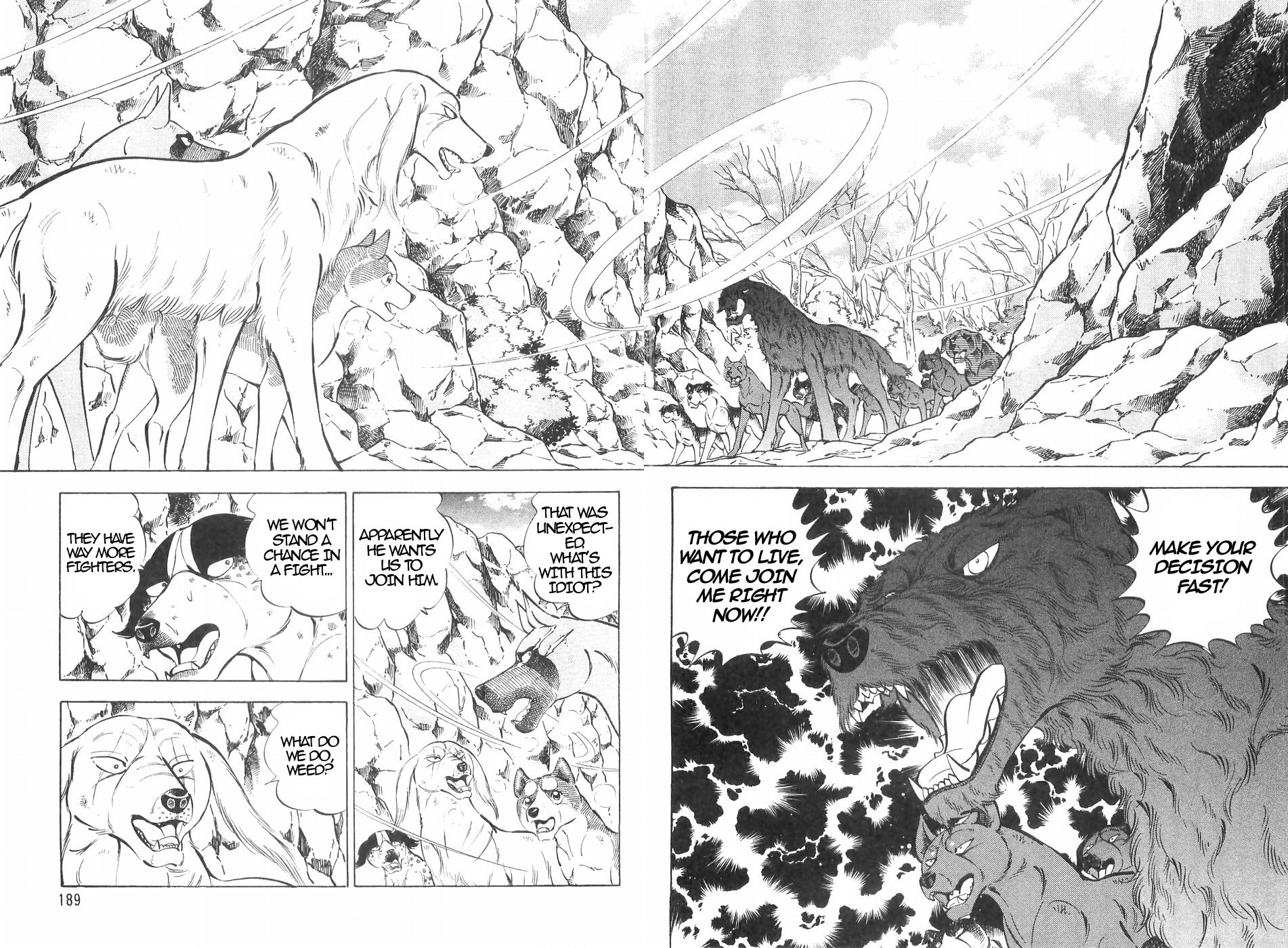 Ginga Densetsu Weed Chapter 129 page 6 - Chapter 129: Fury