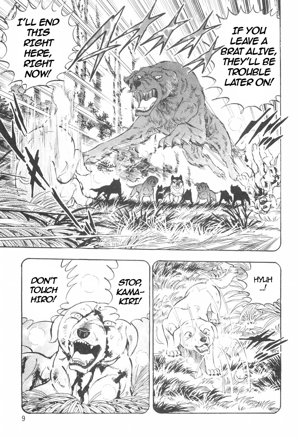 Ginga Densetsu Weed Chapter 130 page 11 - Chapter 130: Emotional Scar