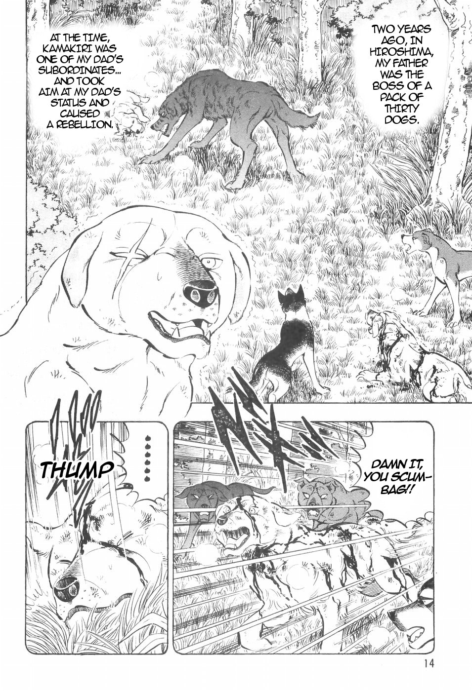 Ginga Densetsu Weed Chapter 130 page 16 - Chapter 130: Emotional Scar