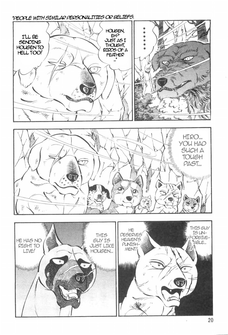 Ginga Densetsu Weed Chapter 130 page 22 - Chapter 130: Emotional Scar