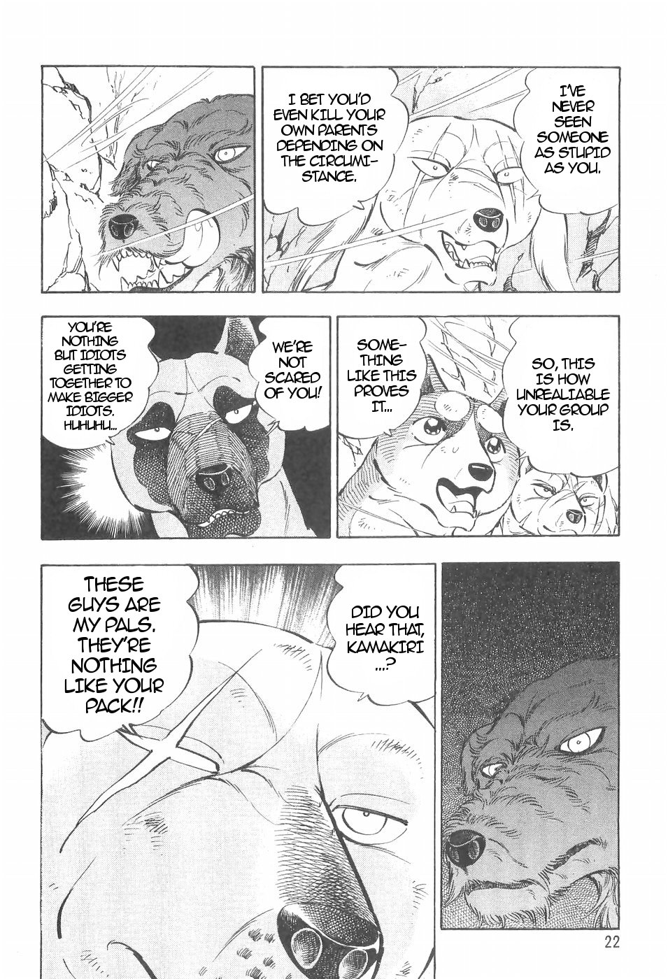 Ginga Densetsu Weed Chapter 130 page 24 - Chapter 130: Emotional Scar