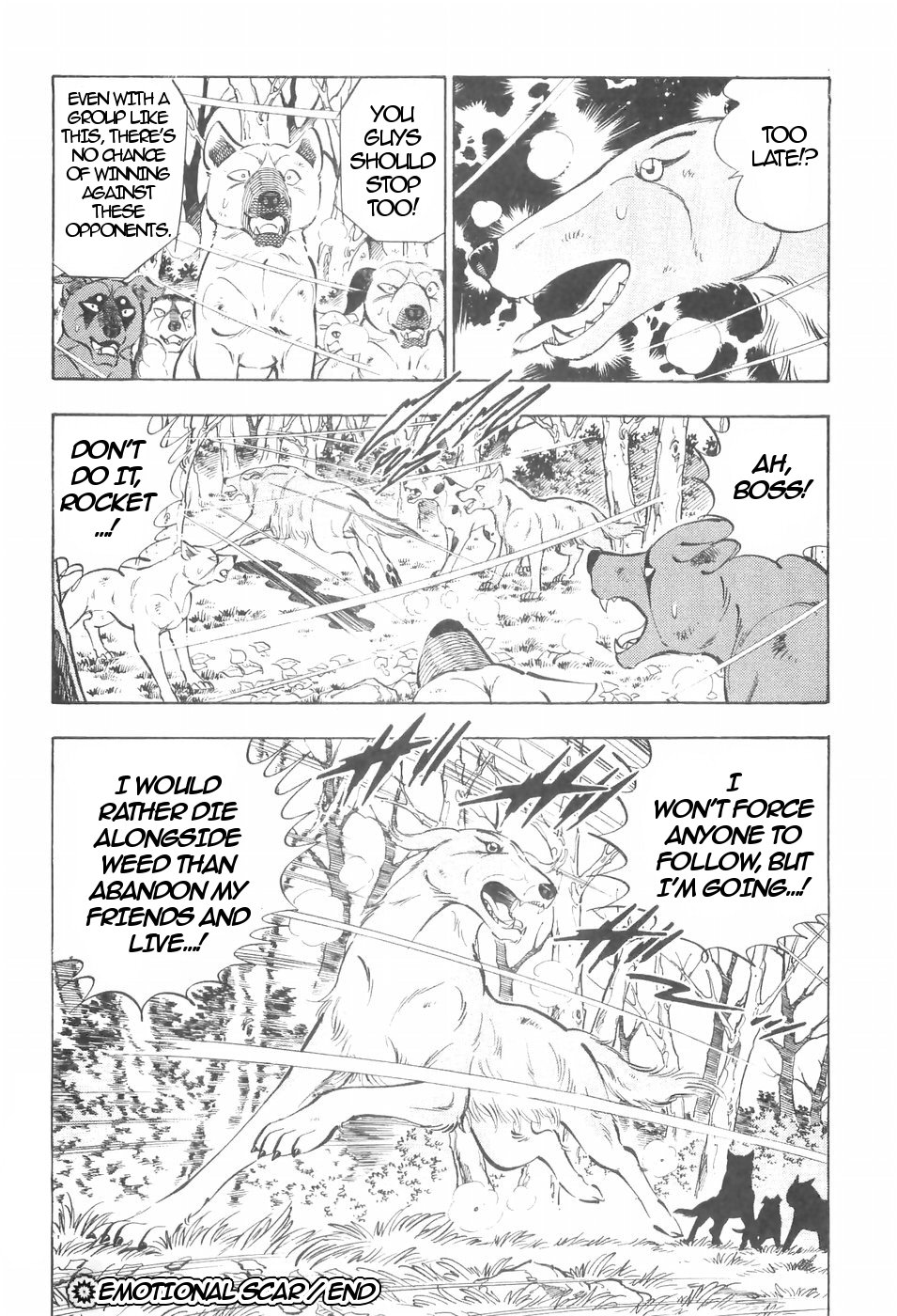 Ginga Densetsu Weed Chapter 130 page 28 - Chapter 130: Emotional Scar