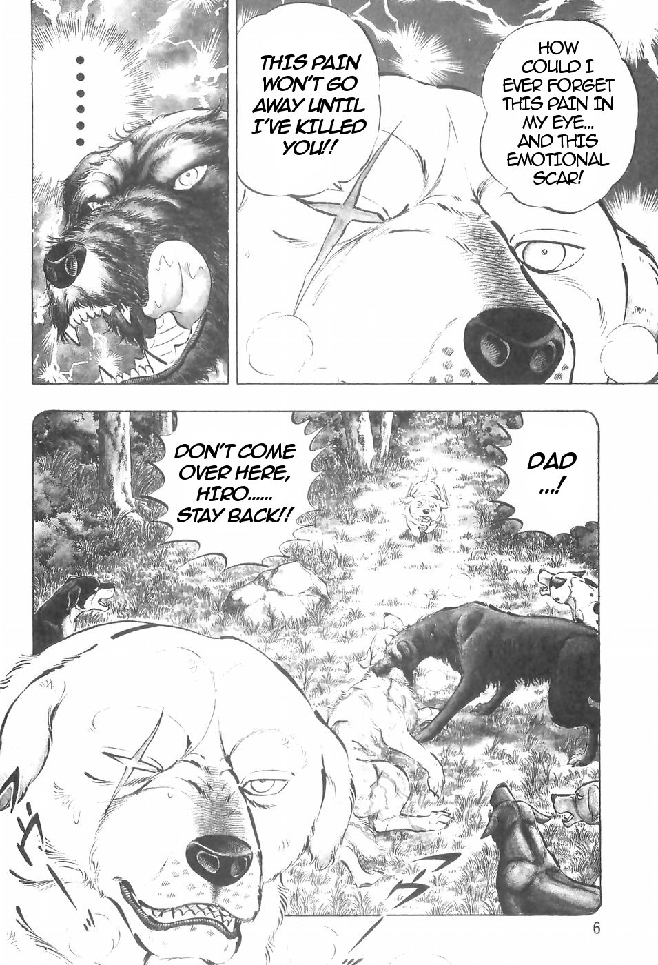 Ginga Densetsu Weed Chapter 130 page 8 - Chapter 130: Emotional Scar
