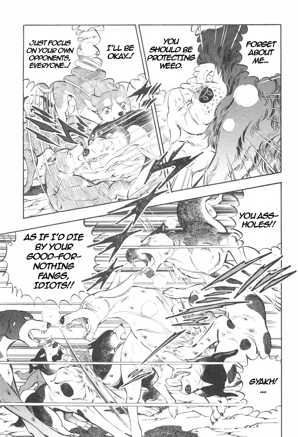Ginga Densetsu Weed Chapter 131 page 11 - Chapter 131: Collision