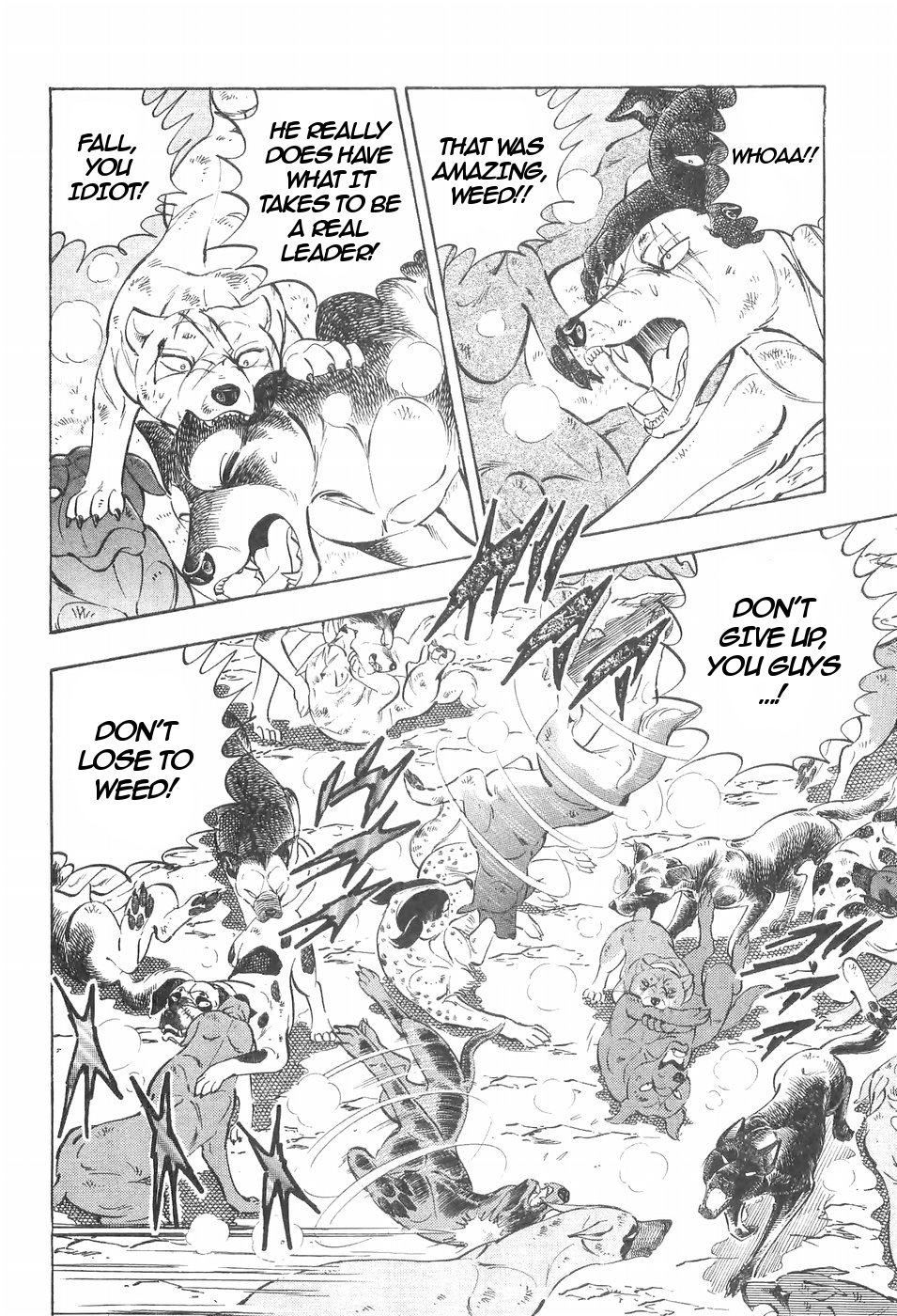 Ginga Densetsu Weed Chapter 132 page 12 - Chapter 132: Seething Blood
