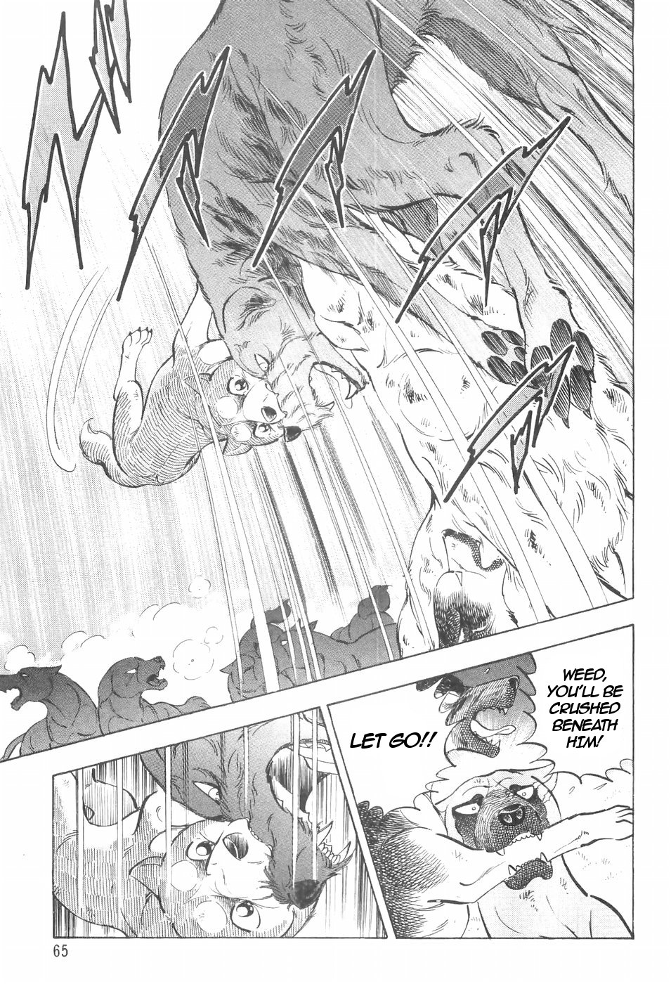Ginga Densetsu Weed Chapter 132 page 17 - Chapter 132: Seething Blood