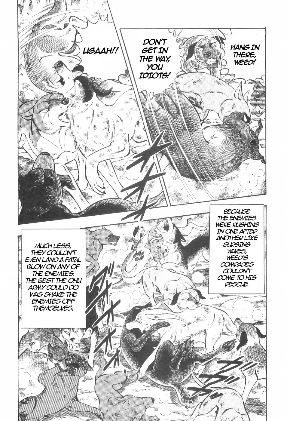 Ginga Densetsu Weed Chapter 133 page 9 - Chapter 133: Reinforcements