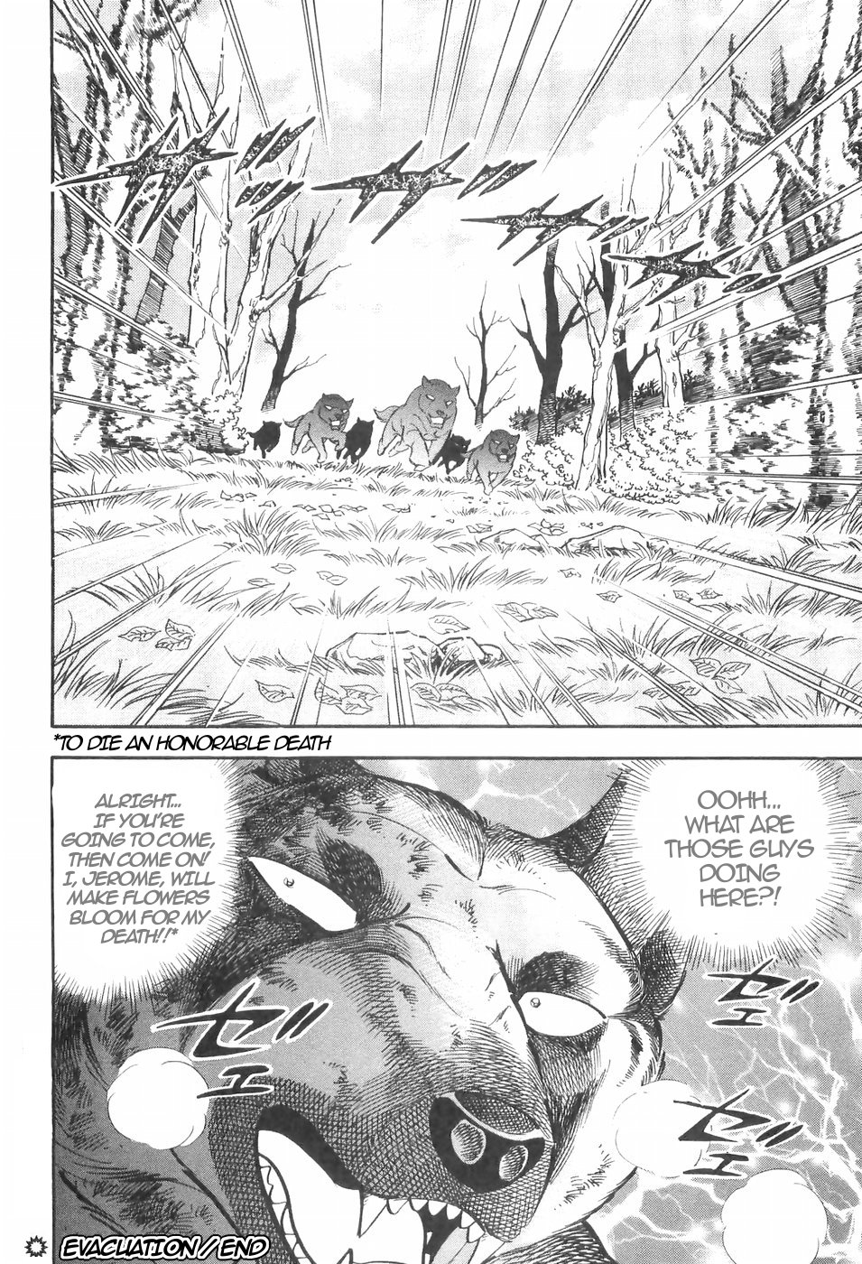 Ginga Densetsu Weed Chapter 134 page 20 - Chapter 134: Evacuation