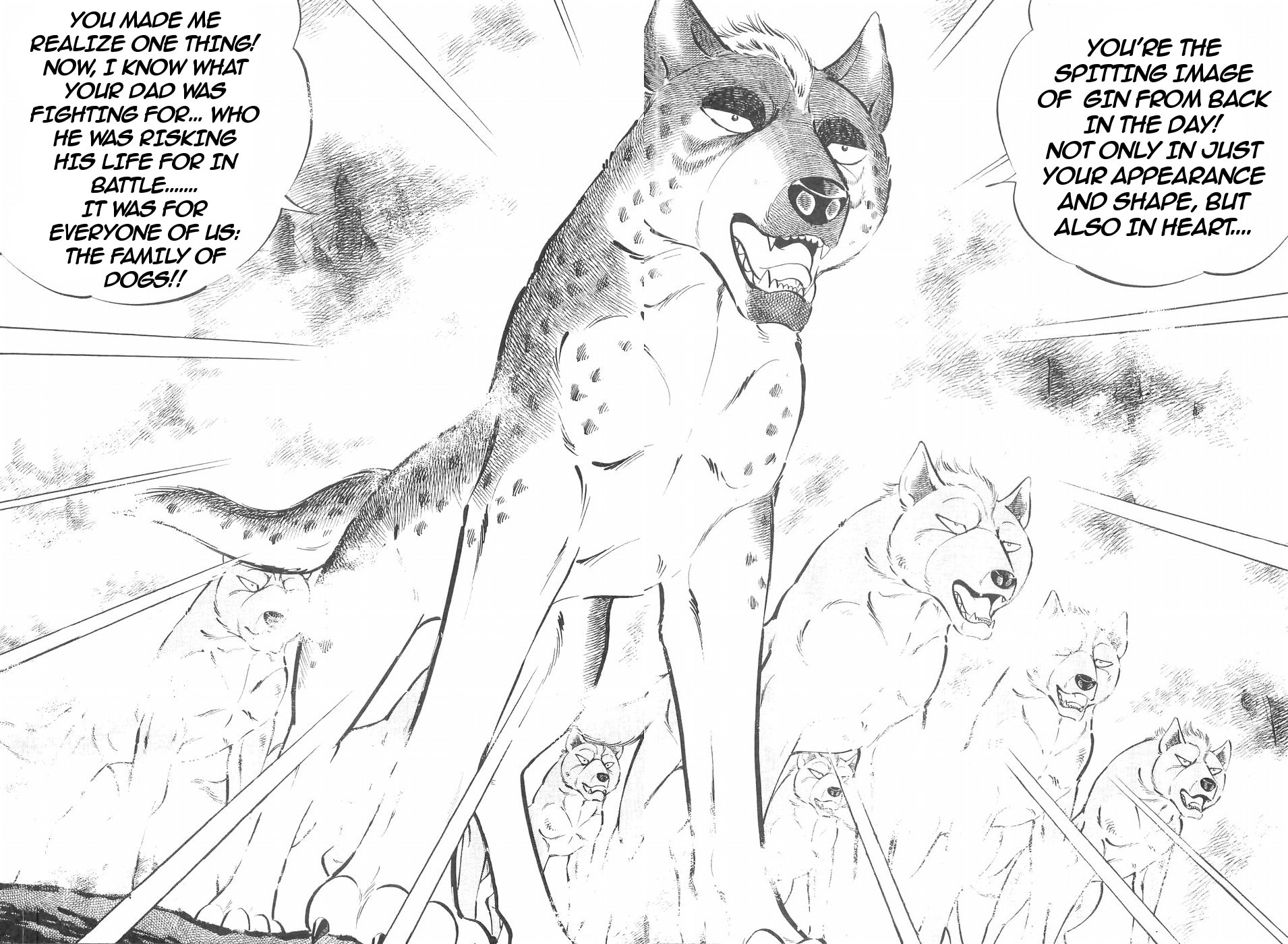 Ginga Densetsu Weed Chapter 135 page 17 - Chapter 135: Converge