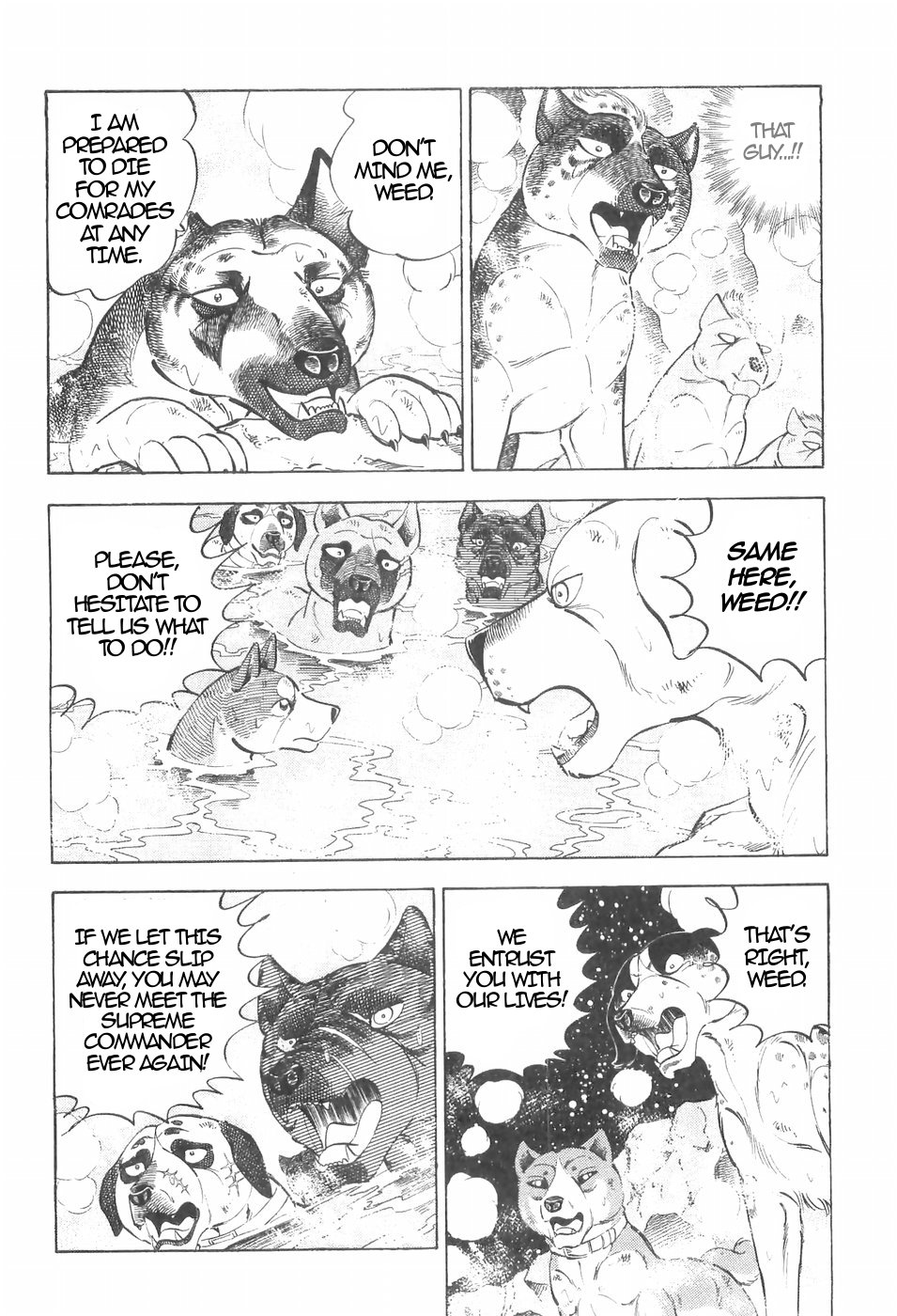 Ginga Densetsu Weed Chapter 136 page 13 - Chapter 136: Father's Will