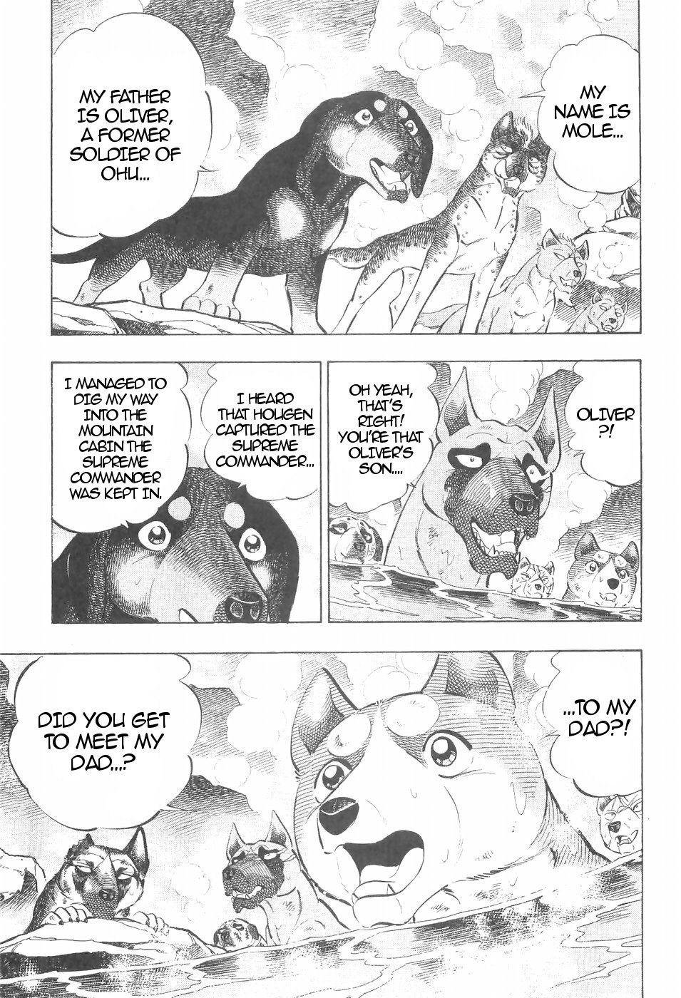 Ginga Densetsu Weed Chapter 136 page 3 - Chapter 136: Father's Will