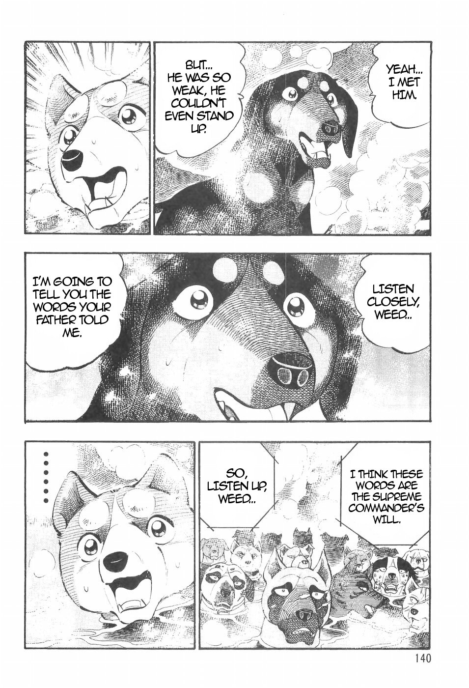 Ginga Densetsu Weed Chapter 136 page 4 - Chapter 136: Father's Will