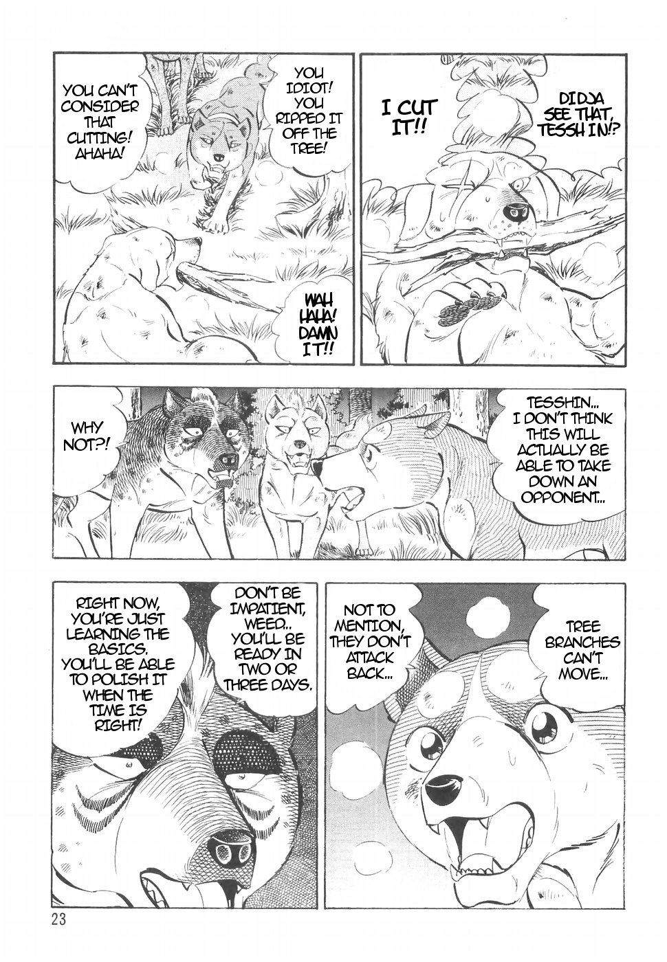 Ginga Densetsu Weed Chapter 139 page 24 - Chapter 139: Initiation