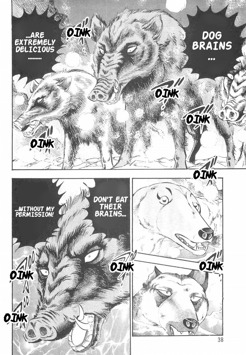 Ginga Densetsu Weed Chapter 140 page 10 - Chapter 140: Sancho the Dog Eater