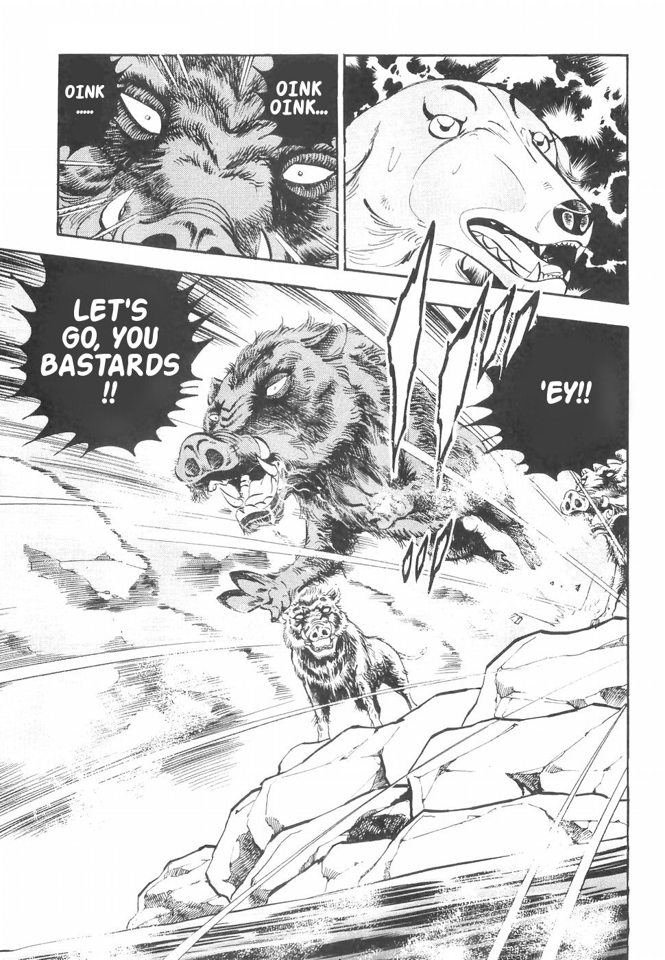 Ginga Densetsu Weed Chapter 140 page 11 - Chapter 140: Sancho the Dog Eater