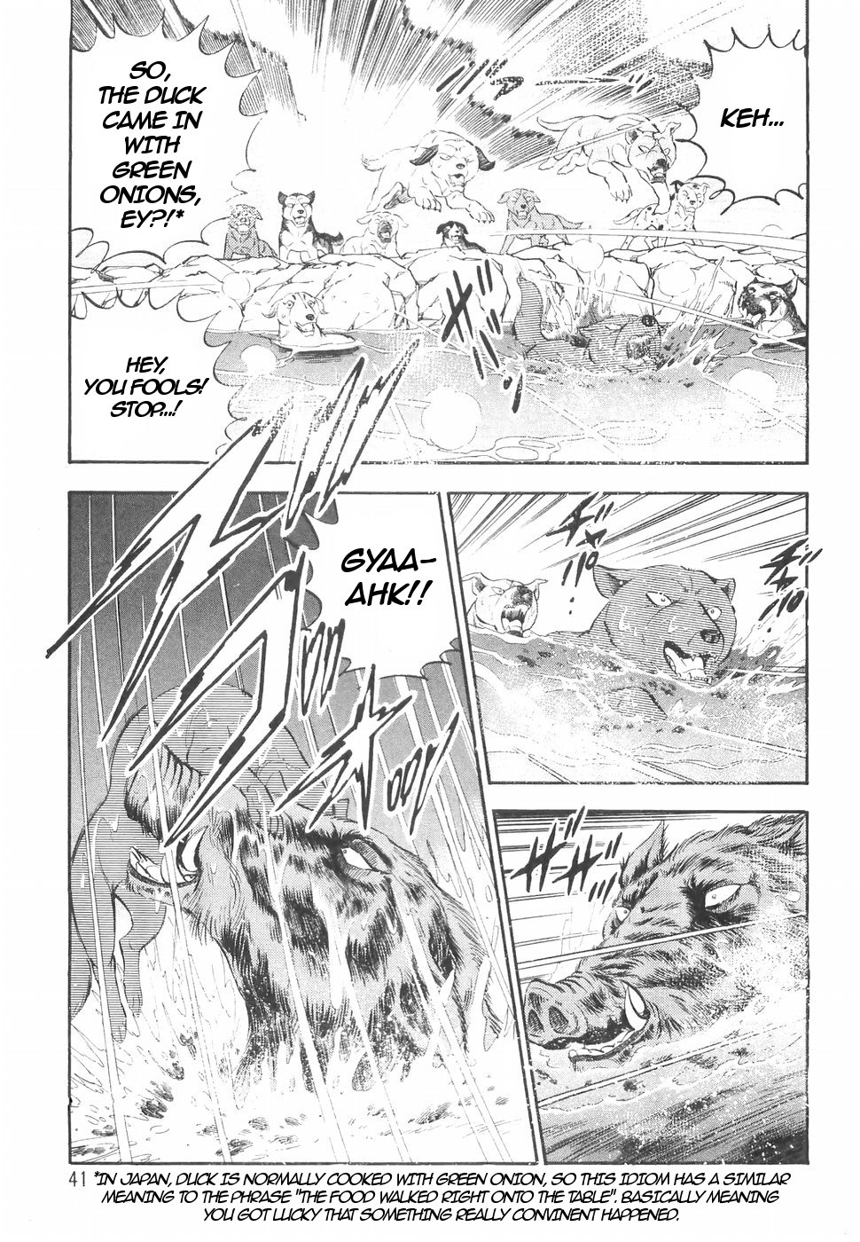 Ginga Densetsu Weed Chapter 140 page 13 - Chapter 140: Sancho the Dog Eater