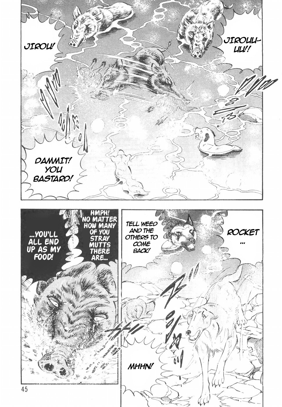 Ginga Densetsu Weed Chapter 140 page 17 - Chapter 140: Sancho the Dog Eater