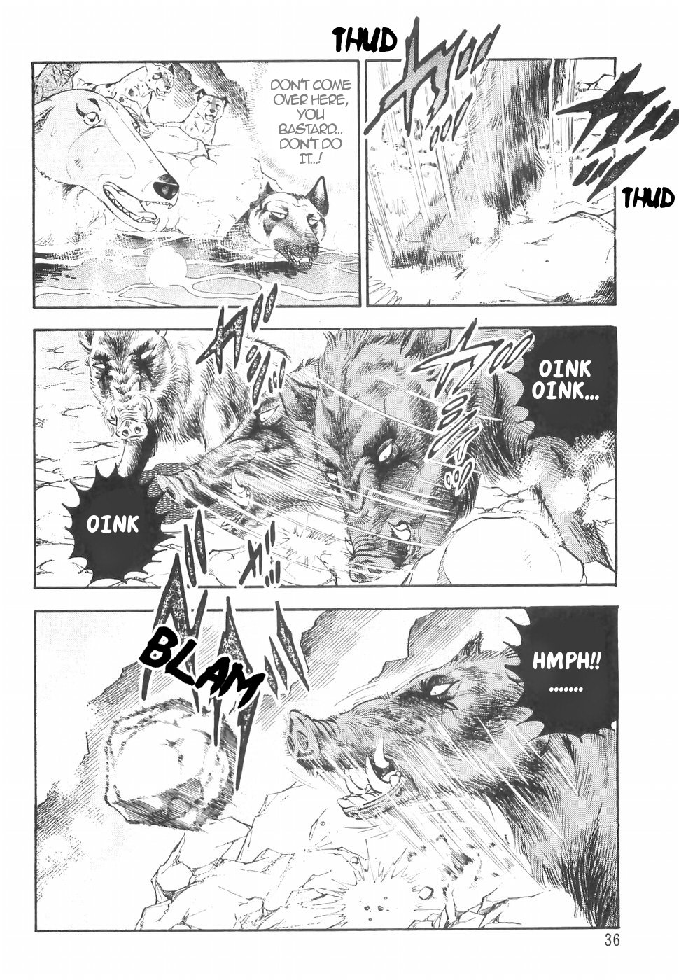 Ginga Densetsu Weed Chapter 140 page 8 - Chapter 140: Sancho the Dog Eater
