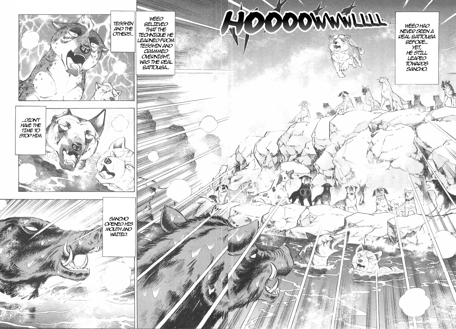 Ginga Densetsu Weed Chapter 141 page 18 - Chapter 141: Overnight Crammed Battouga