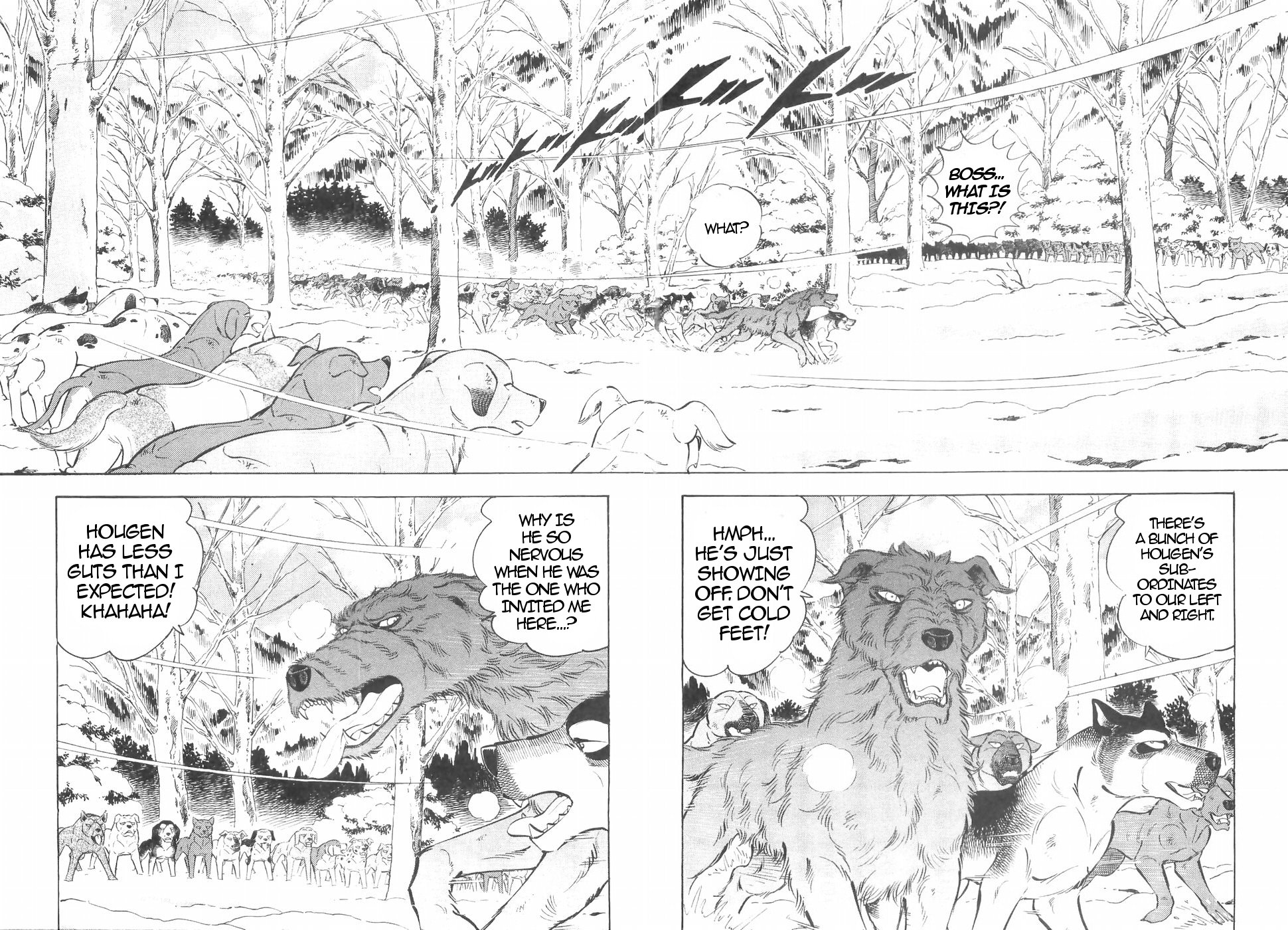 Ginga Densetsu Weed Chapter 143 page 11 - Chapter 143: Provocation