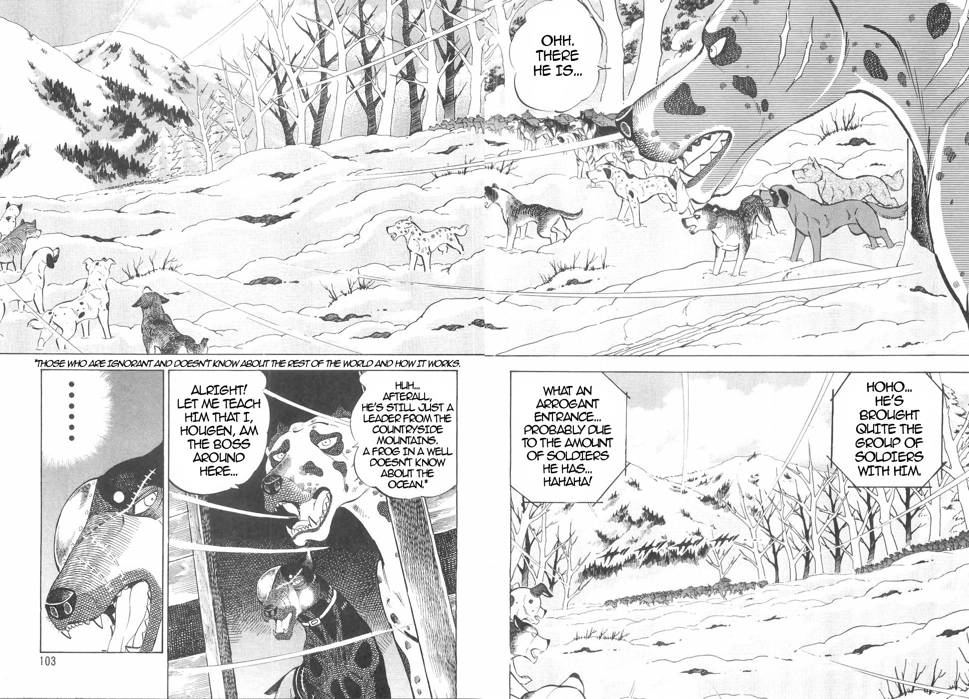 Ginga Densetsu Weed Chapter 143 page 9 - Chapter 143: Provocation