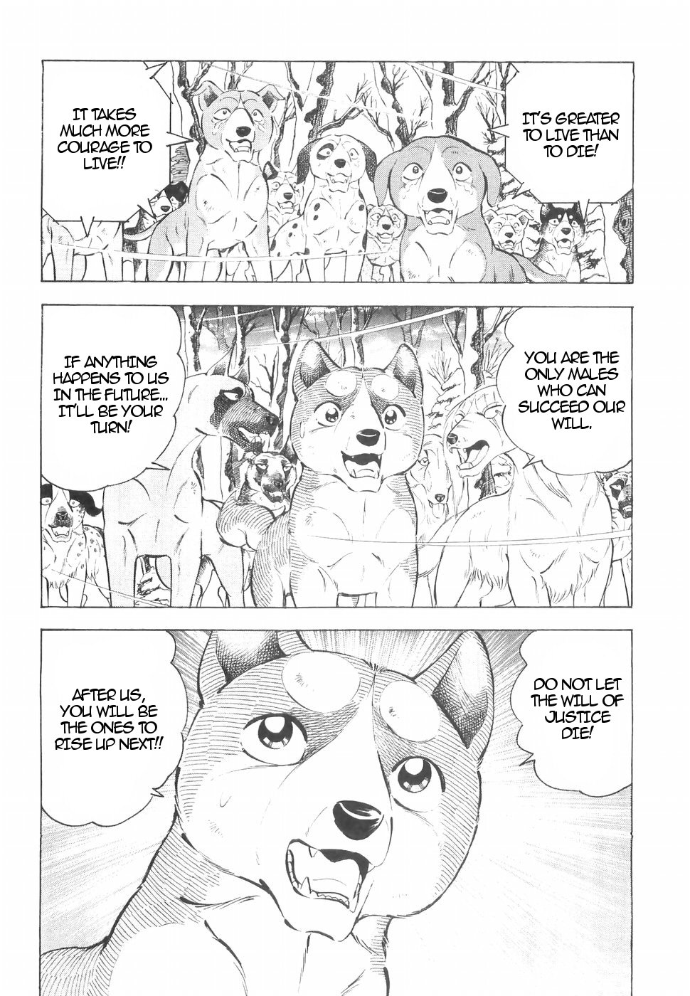 Ginga Densetsu Weed Chapter 146 page 16 - Chapter 146: Undying Justice