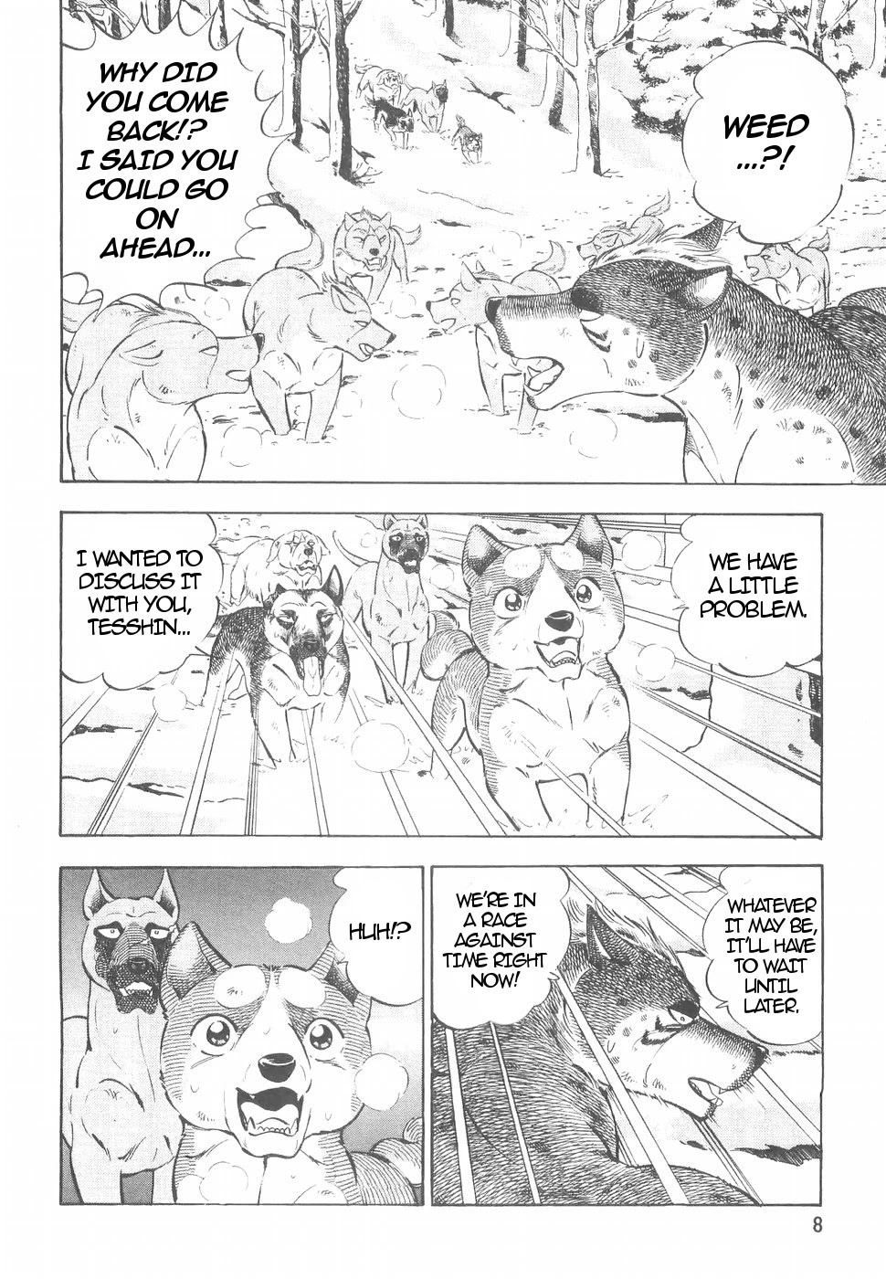 Ginga Densetsu Weed Chapter 148 page 10 - Chapter 148: A New Mission
