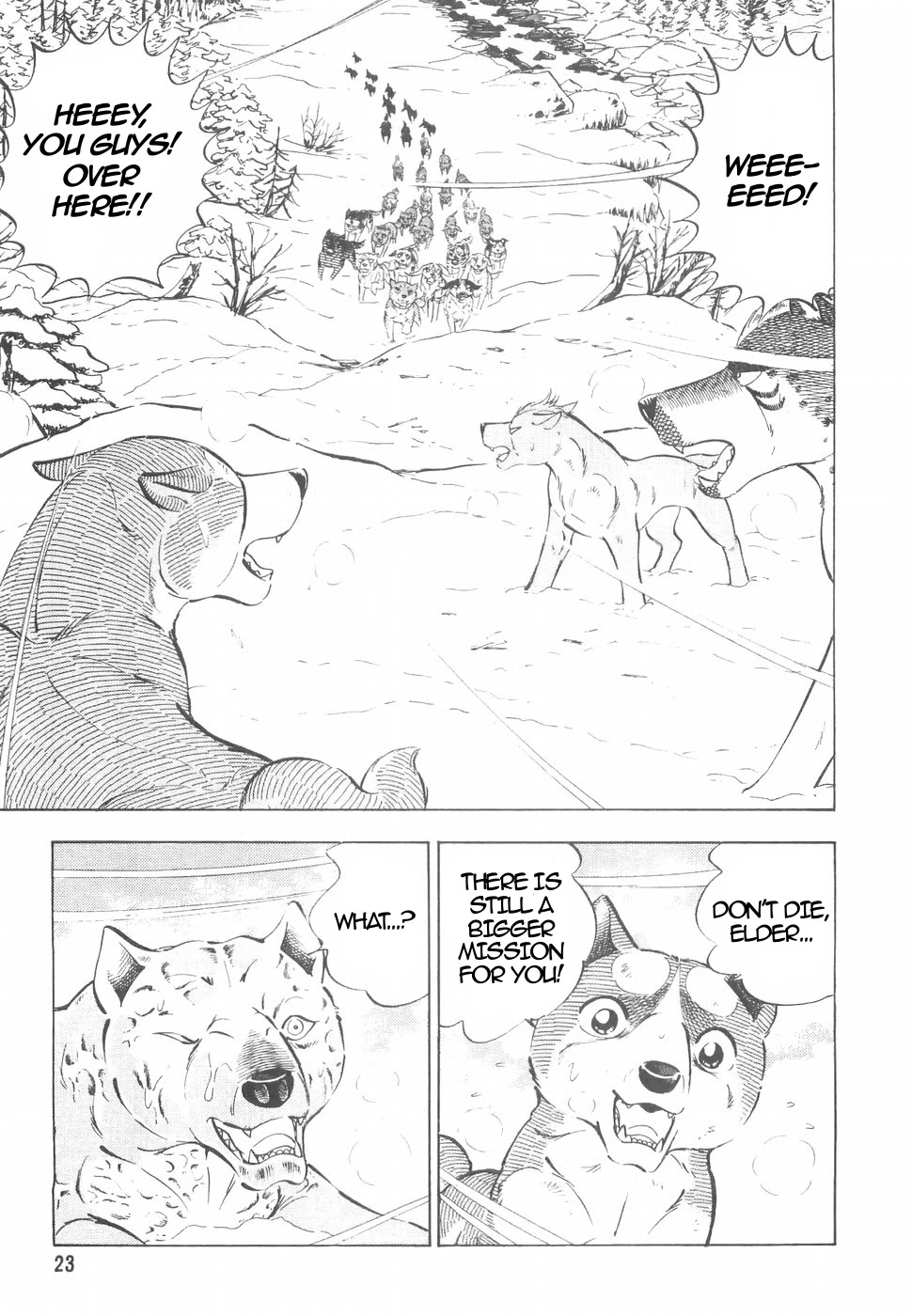 Ginga Densetsu Weed Chapter 148 page 25 - Chapter 148: A New Mission