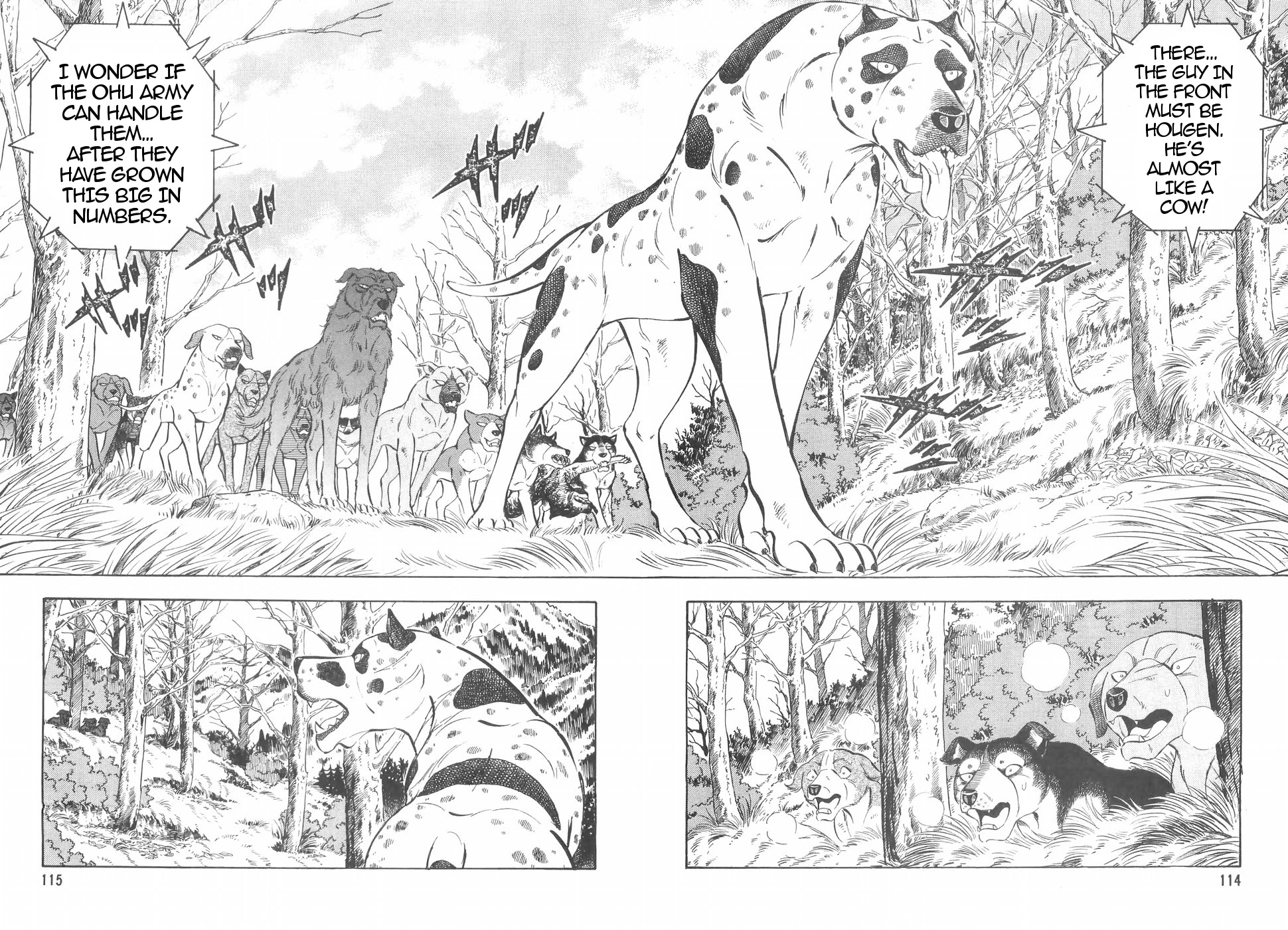 Ginga Densetsu Weed Chapter 152 page 13 - Chapter 152: Legendary Warrior Moss
