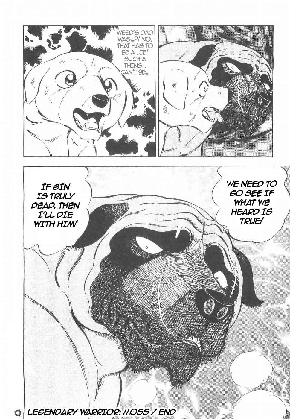 Ginga Densetsu Weed Chapter 152 page 22 - Chapter 152: Legendary Warrior Moss