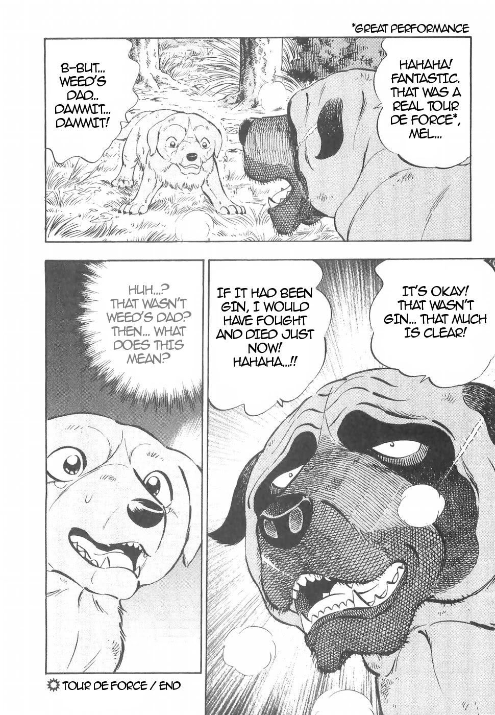 Ginga Densetsu Weed Chapter 153 page 22 - Chapter 153: Tour de Force