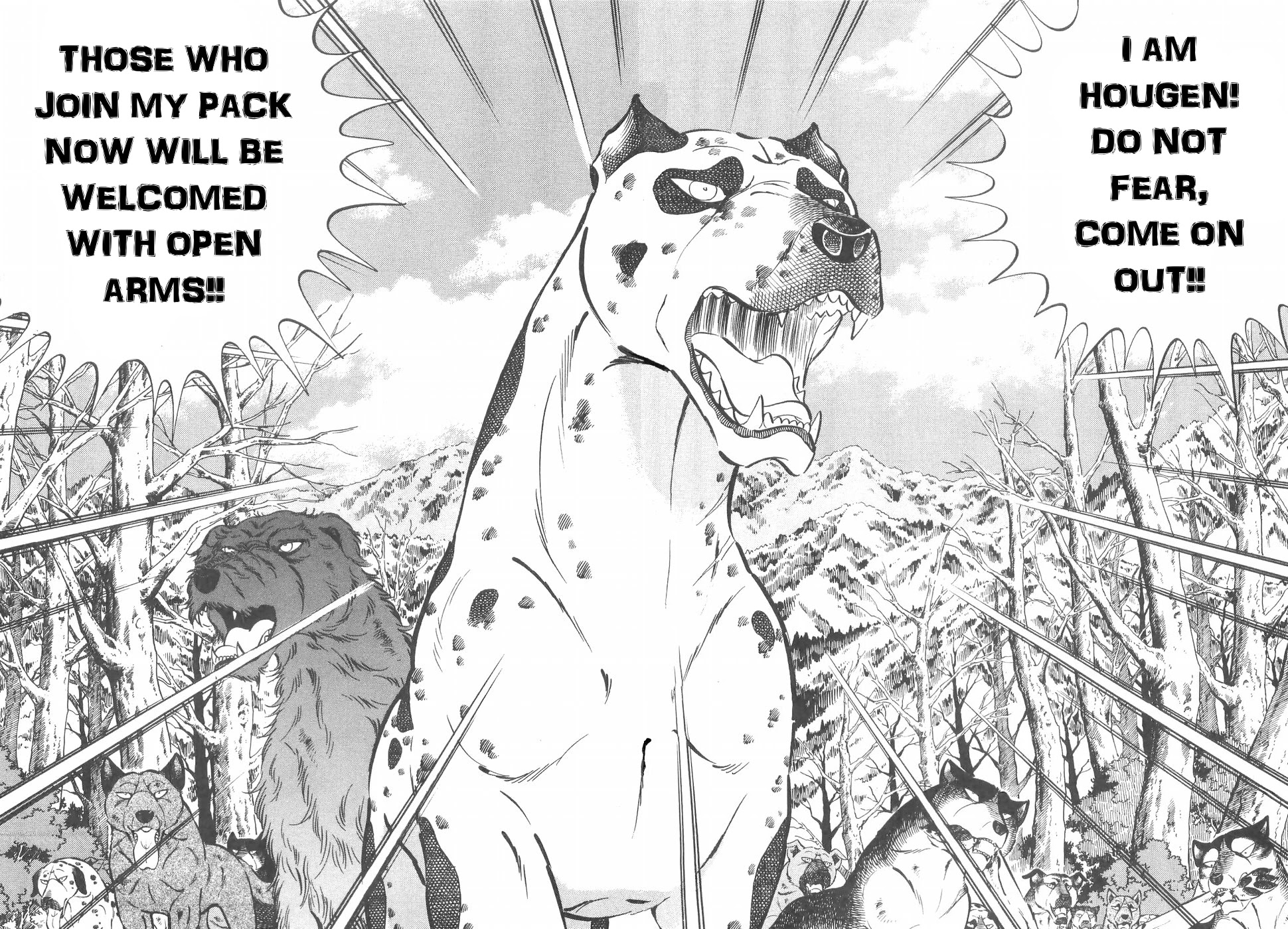 Ginga Densetsu Weed Chapter 153 page 4 - Chapter 153: Tour de Force