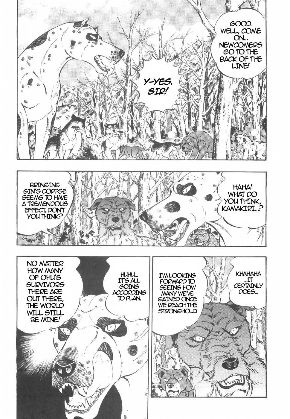 Ginga Densetsu Weed Chapter 153 page 6 - Chapter 153: Tour de Force