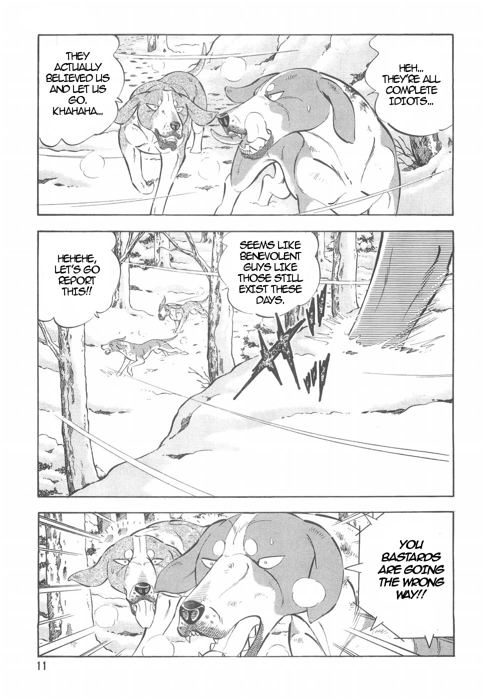 Ginga Densetsu Weed Chapter 156 page 11 - Chapter 156: Execution