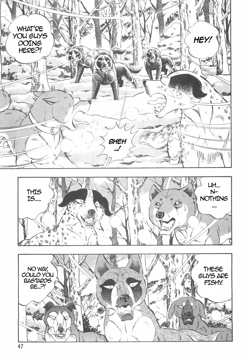 Ginga Densetsu Weed Chapter 157 page 15 - Chapter 157: Break Down
