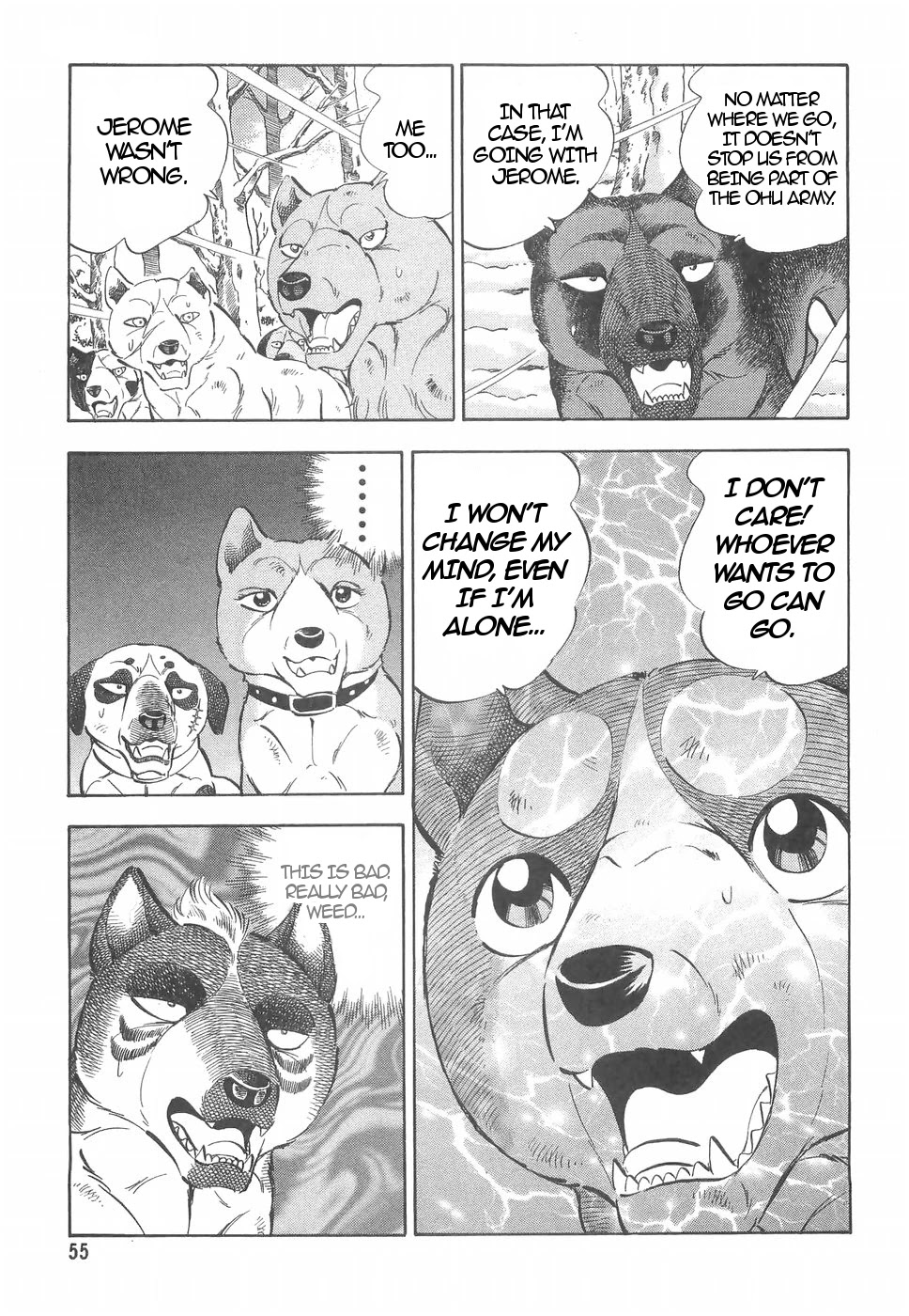 Ginga Densetsu Weed Chapter 157 page 23 - Chapter 157: Break Down