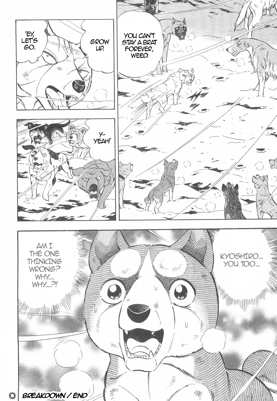 Ginga Densetsu Weed Chapter 157 page 24 - Chapter 157: Break Down