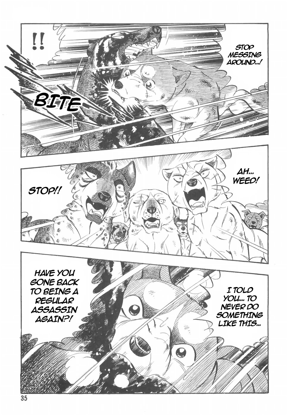 Ginga Densetsu Weed Chapter 157 page 3 - Chapter 157: Break Down