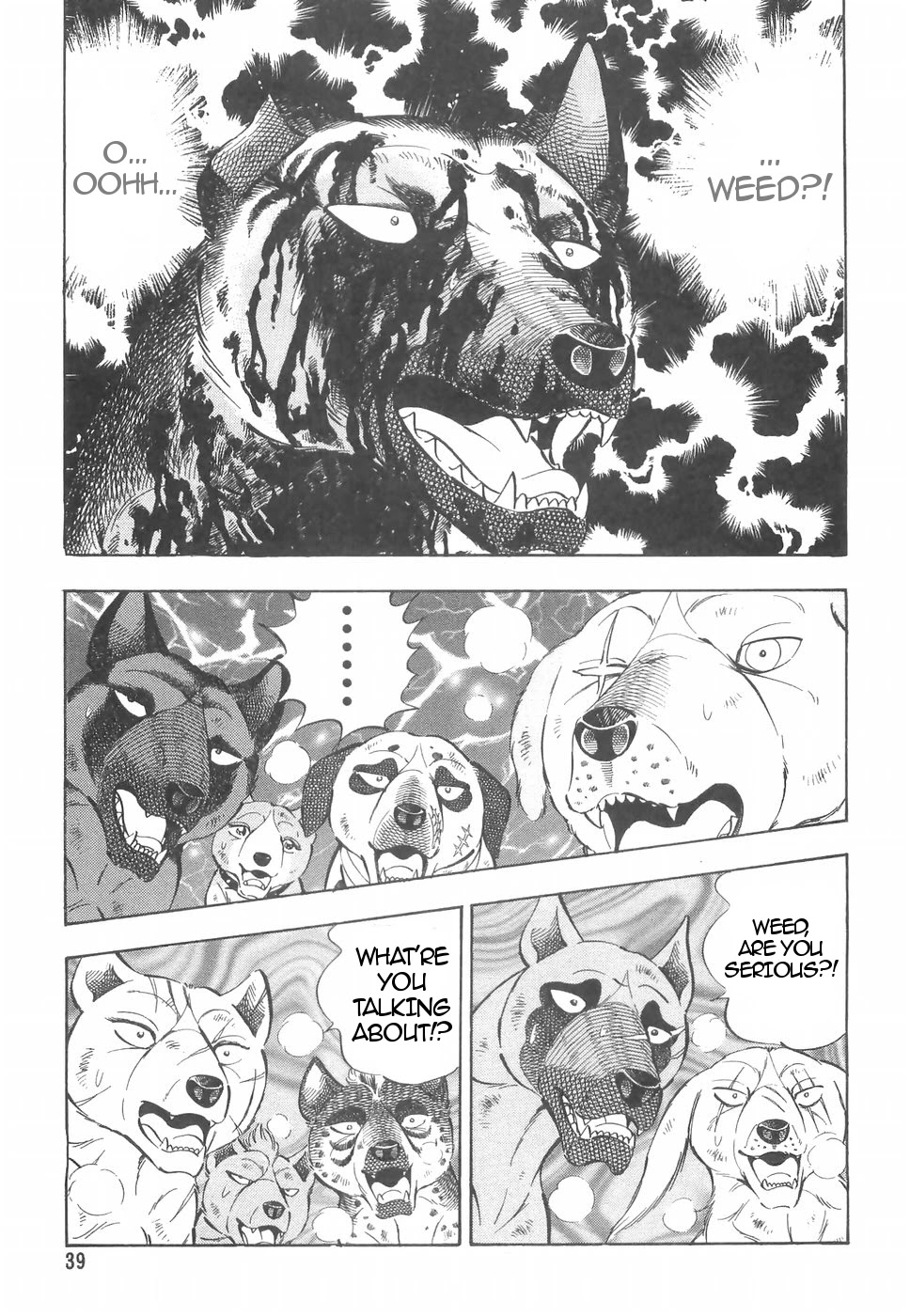 Ginga Densetsu Weed Chapter 157 page 7 - Chapter 157: Break Down