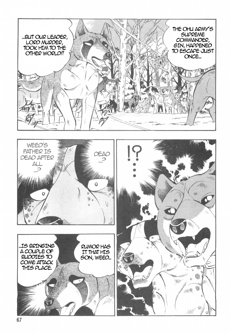 Ginga Densetsu Weed Chapter 158 page 11 - Chapter 158: True Strength