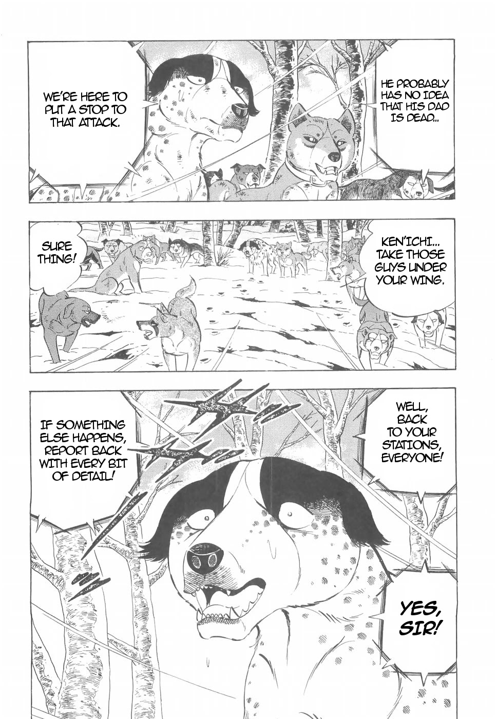 Ginga Densetsu Weed Chapter 158 page 12 - Chapter 158: True Strength