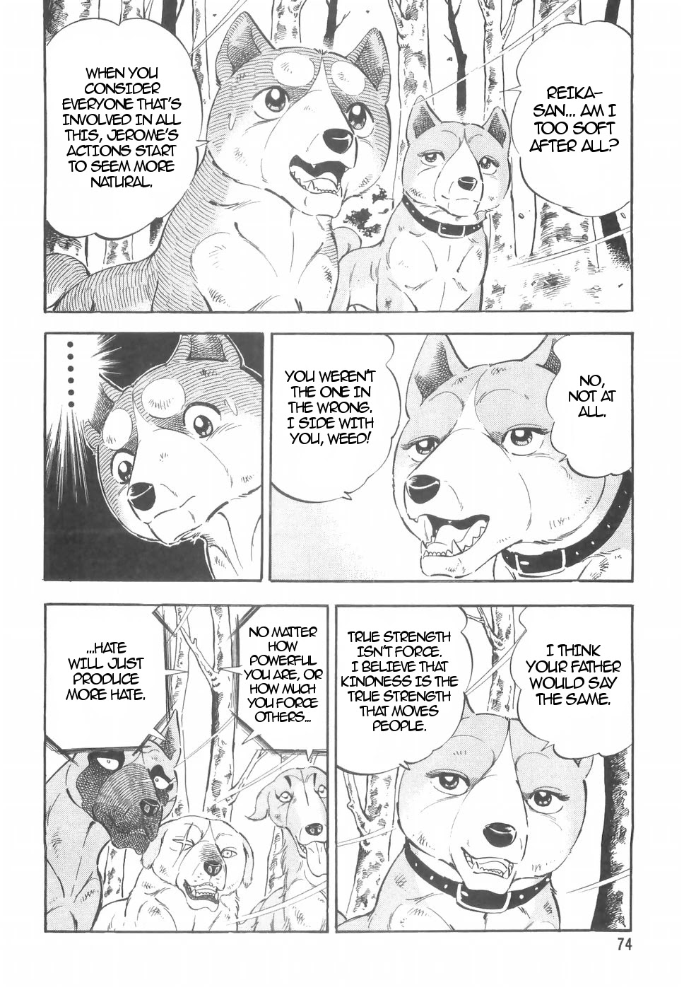 Ginga Densetsu Weed Chapter 158 page 18 - Chapter 158: True Strength